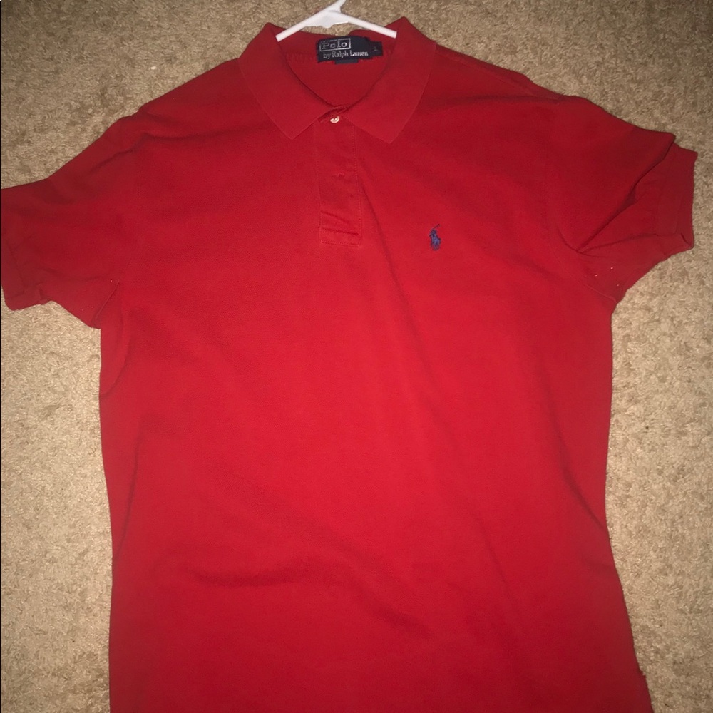 Polo by Ralph Lauren Red Short Sleeve